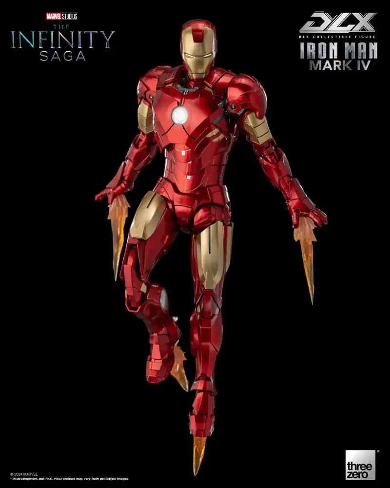 Infinity Saga DLX Akcijska Figura 1/12 Iron Man Mark 4 17 cm fotografija izdelka