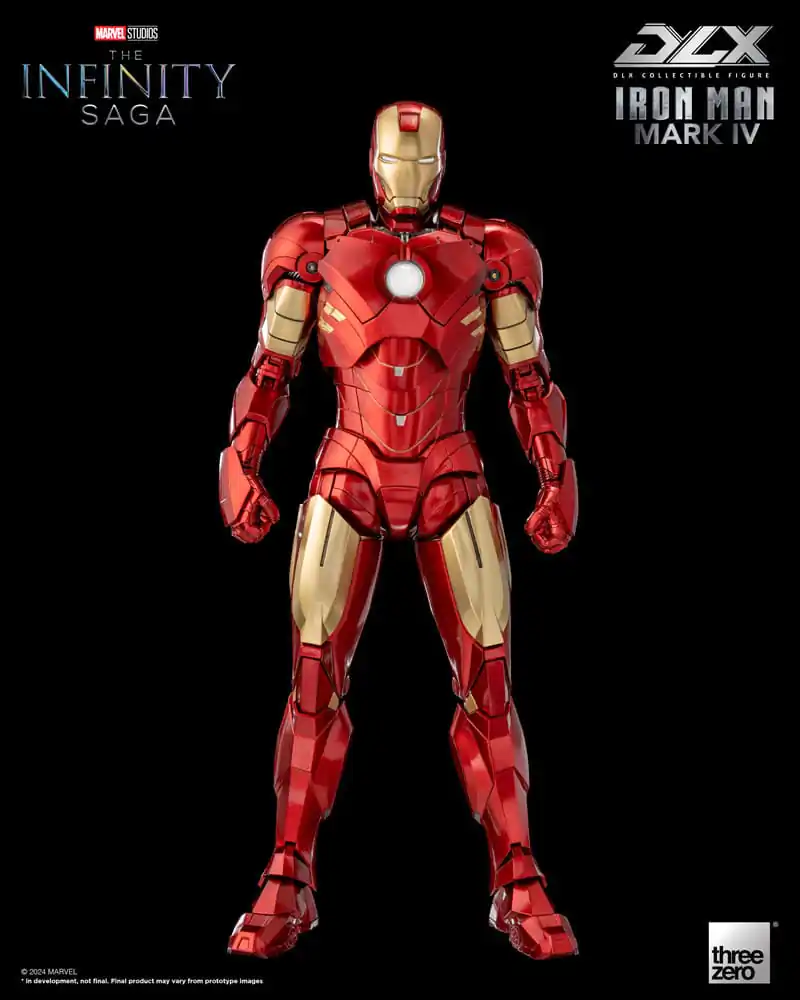 Infinity Saga DLX Akcijska Figura 1/12 Iron Man Mark 4 17 cm fotografija izdelka