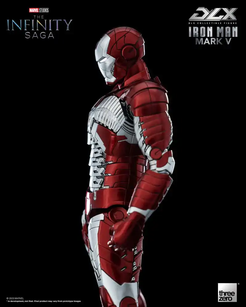 Infinity Saga DLX Akcijska Figura 1/12 Iron Man Mark 5 17 cm fotografija izdelka