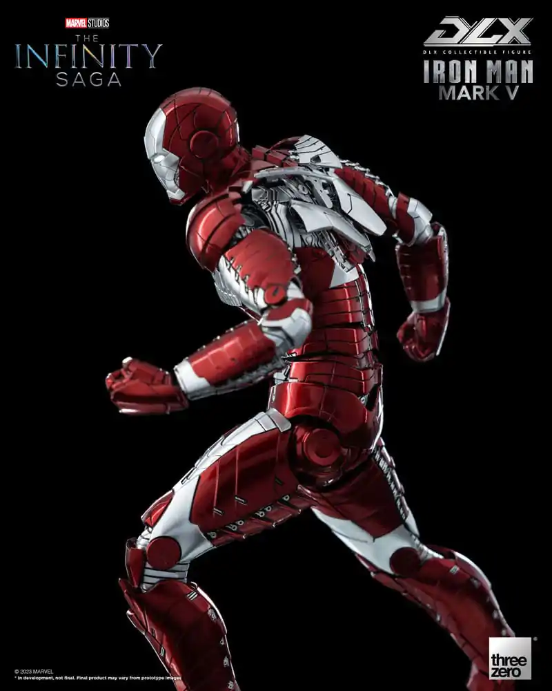 Infinity Saga DLX Akcijska Figura 1/12 Iron Man Mark 5 17 cm fotografija izdelka