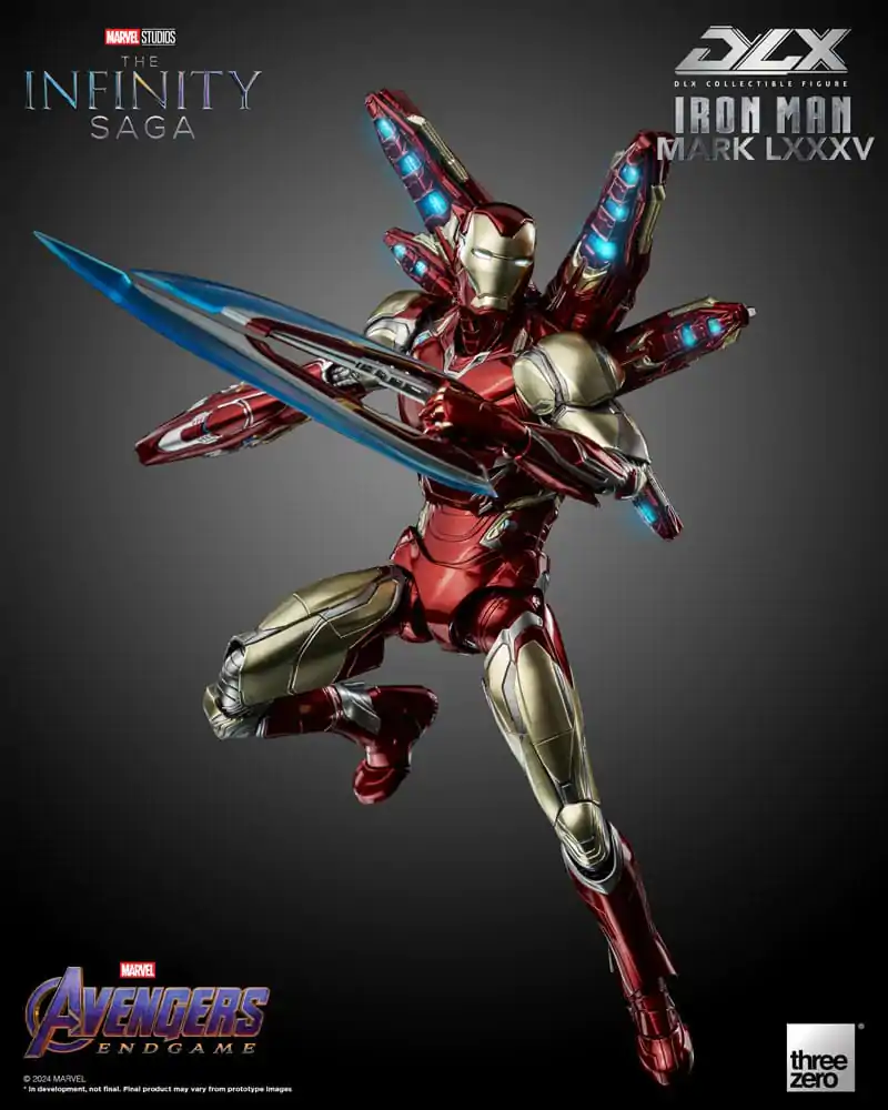 Infinity Saga DLX akcijska figura 1/12 Iron Man Mark 85 17 cm fotografija izdelka