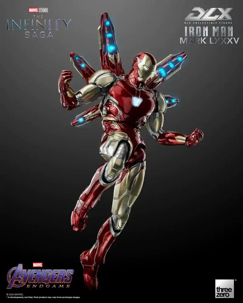 Infinity Saga DLX akcijska figura 1/12 Iron Man Mark 85 17 cm fotografija izdelka