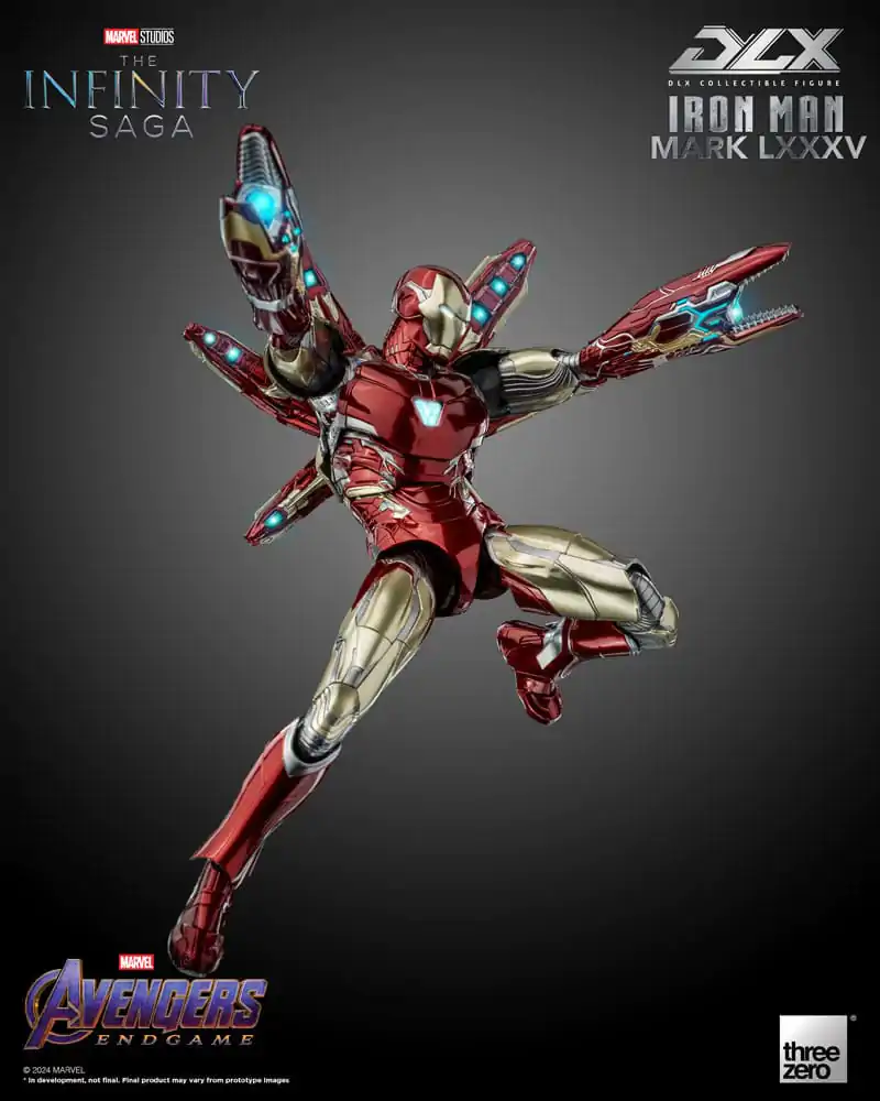 Infinity Saga DLX akcijska figura 1/12 Iron Man Mark 85 17 cm fotografija izdelka