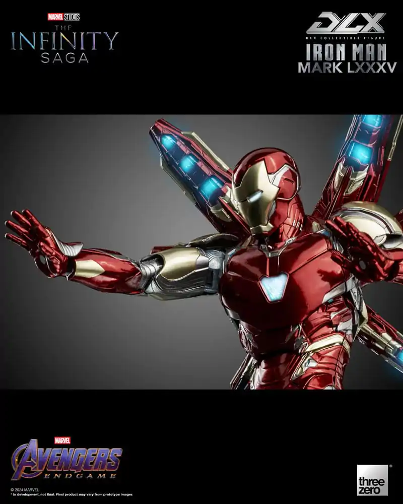 Infinity Saga DLX akcijska figura 1/12 Iron Man Mark 85 17 cm fotografija izdelka