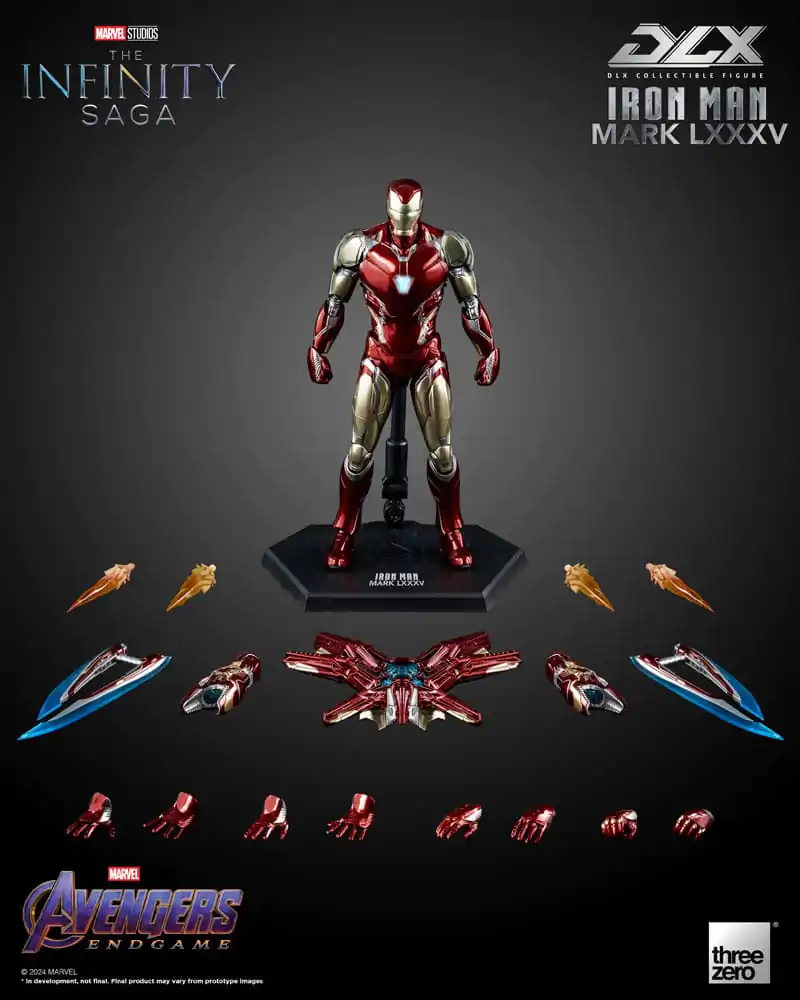 Infinity Saga DLX akcijska figura 1/12 Iron Man Mark 85 17 cm fotografija izdelka