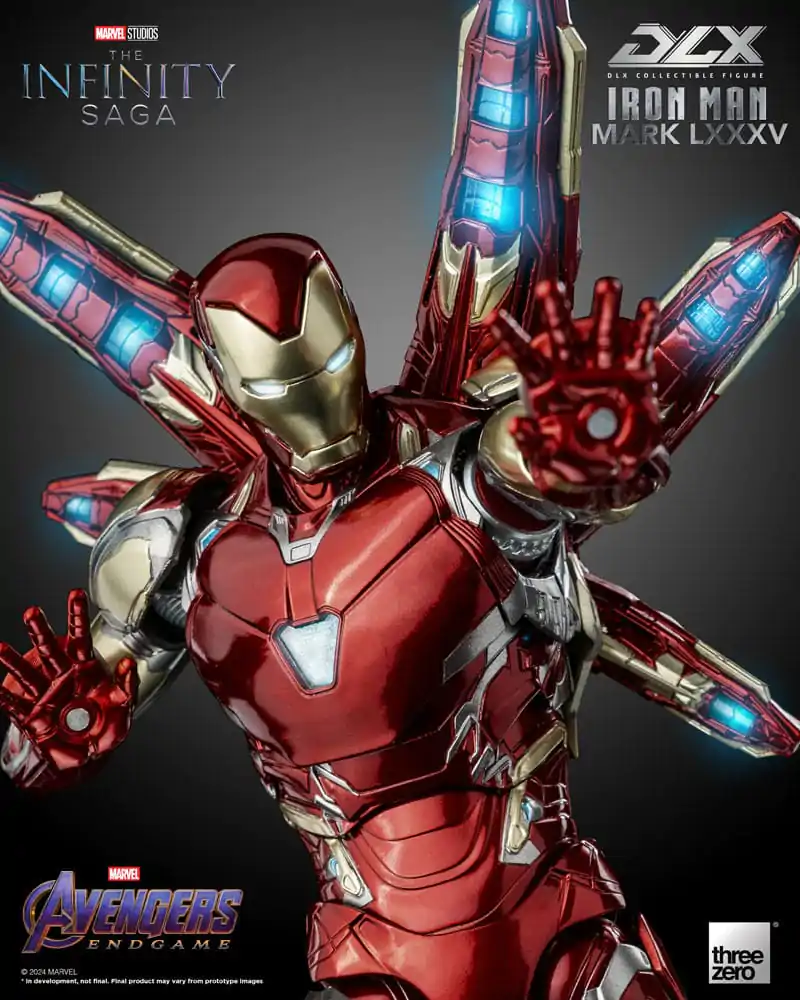 Infinity Saga DLX akcijska figura 1/12 Iron Man Mark 85 17 cm fotografija izdelka