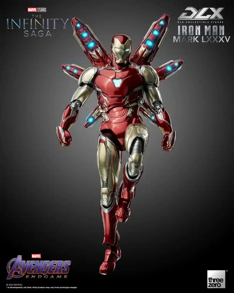 Infinity Saga DLX akcijska figura 1/12 Iron Man Mark 85 17 cm fotografija izdelka