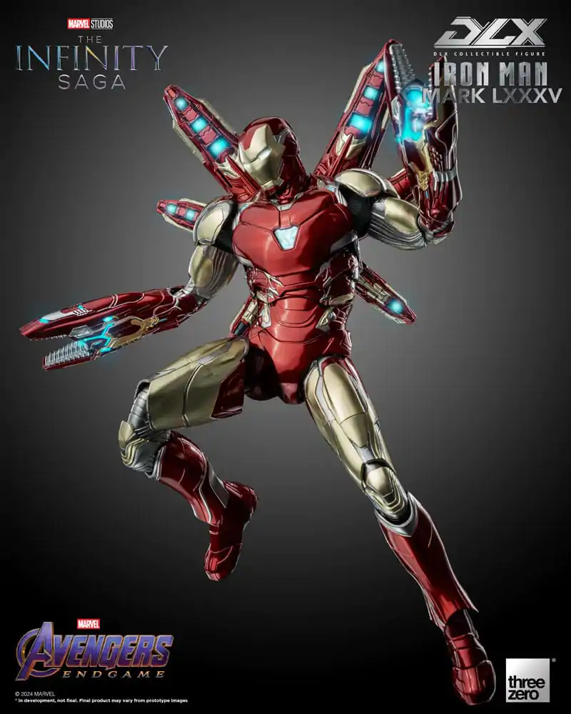 Infinity Saga DLX akcijska figura 1/12 Iron Man Mark 85 17 cm fotografija izdelka