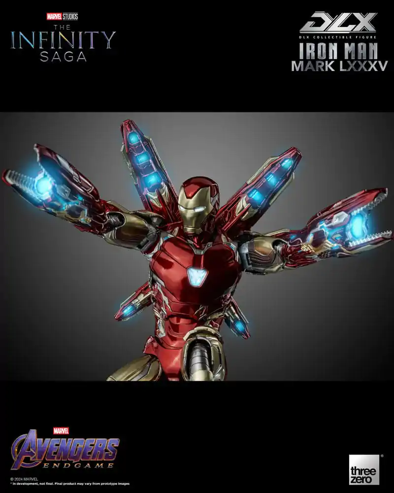 Infinity Saga DLX akcijska figura 1/12 Iron Man Mark 85 17 cm fotografija izdelka