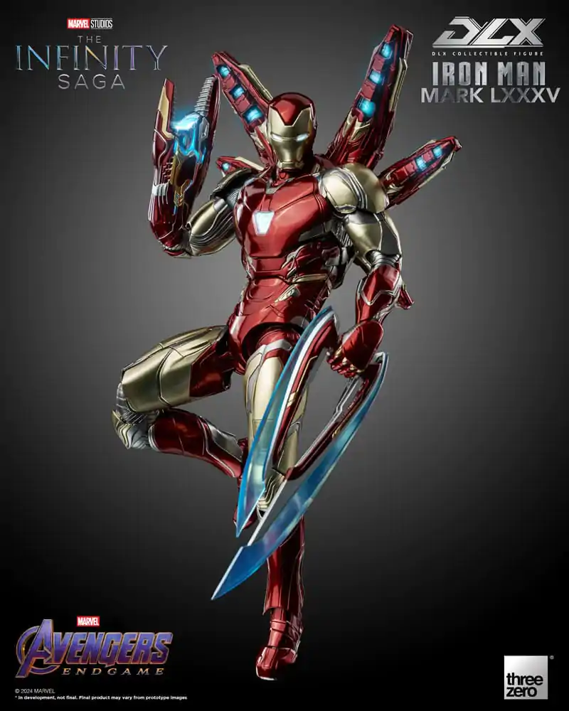 Infinity Saga DLX akcijska figura 1/12 Iron Man Mark 85 17 cm fotografija izdelka