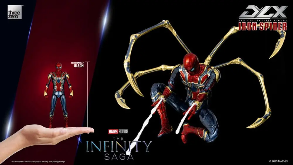 Infinity Saga DLX Akcijska Figura 1/12 Iron Spider 16 cm fotografija izdelka