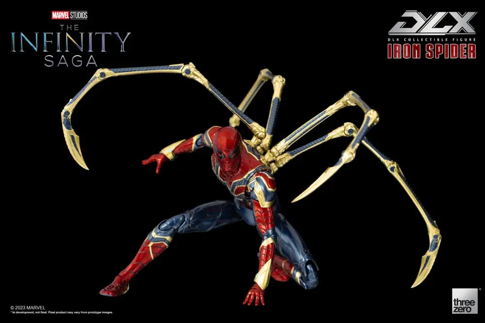 Infinity Saga DLX Akcijska Figura 1/12 Iron Spider 16 cm fotografija izdelka