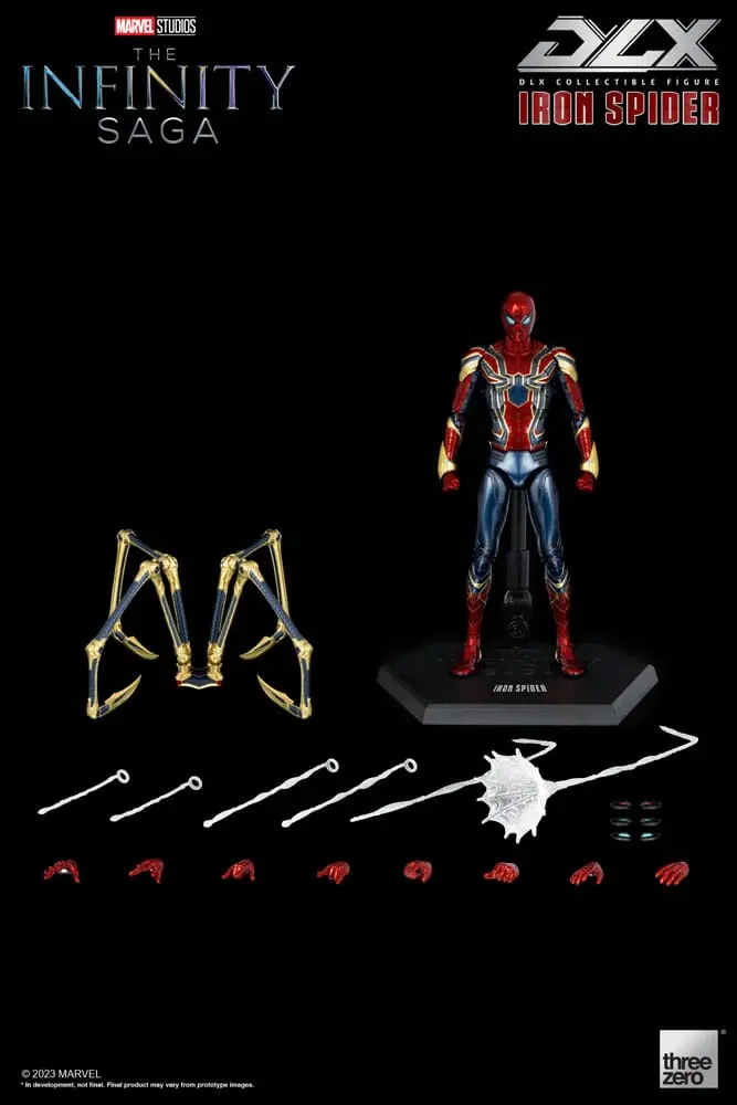 Infinity Saga DLX Akcijska Figura 1/12 Iron Spider 16 cm fotografija izdelka