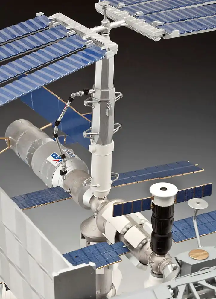 International Space Station ISS Model Komplet Darilni Set 1/144 25th Anniversary Platinum Edition 74 cm fotografija izdelka