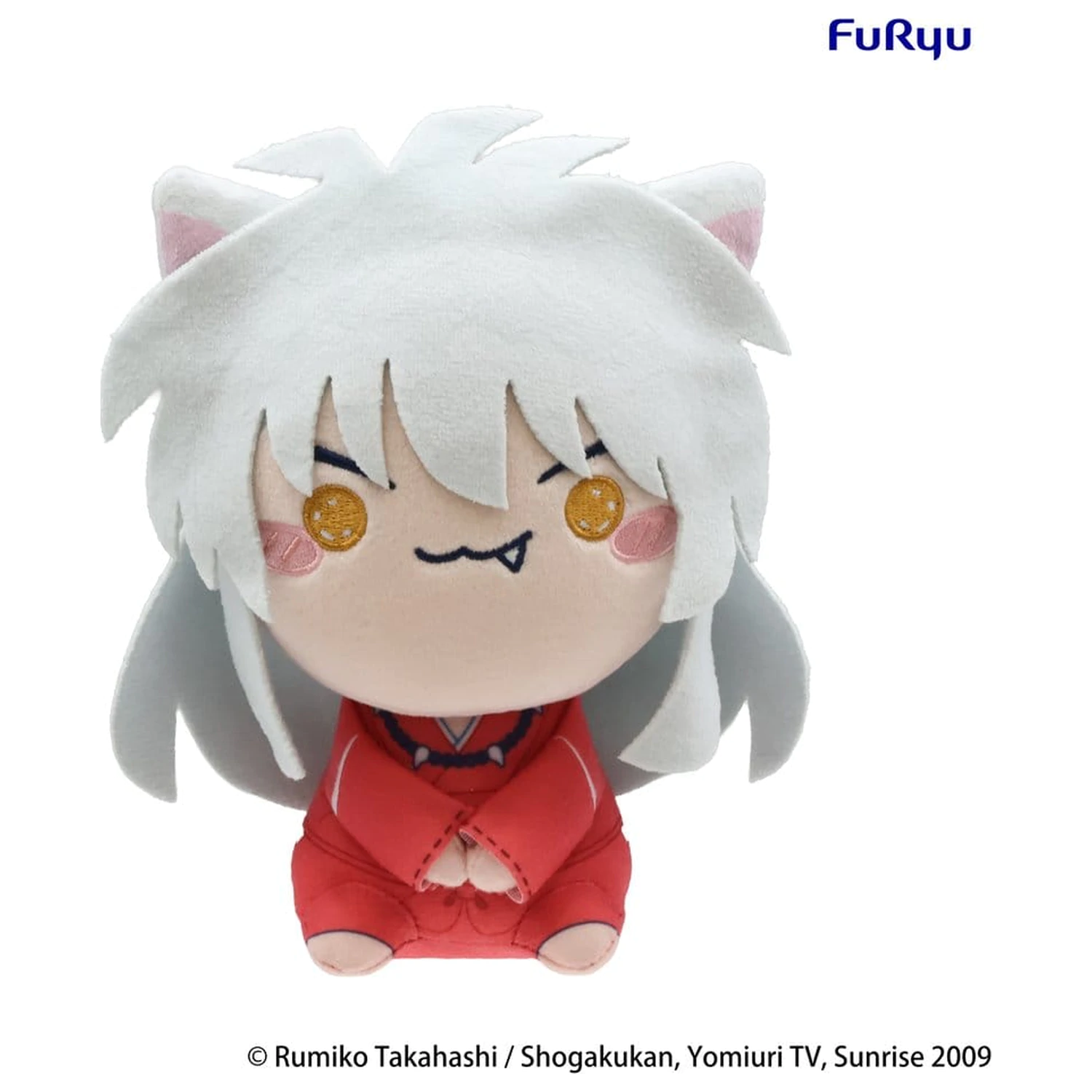Inuyasha Mochipico plišasta figura Inuyasha 17 cm fotografija izdelka