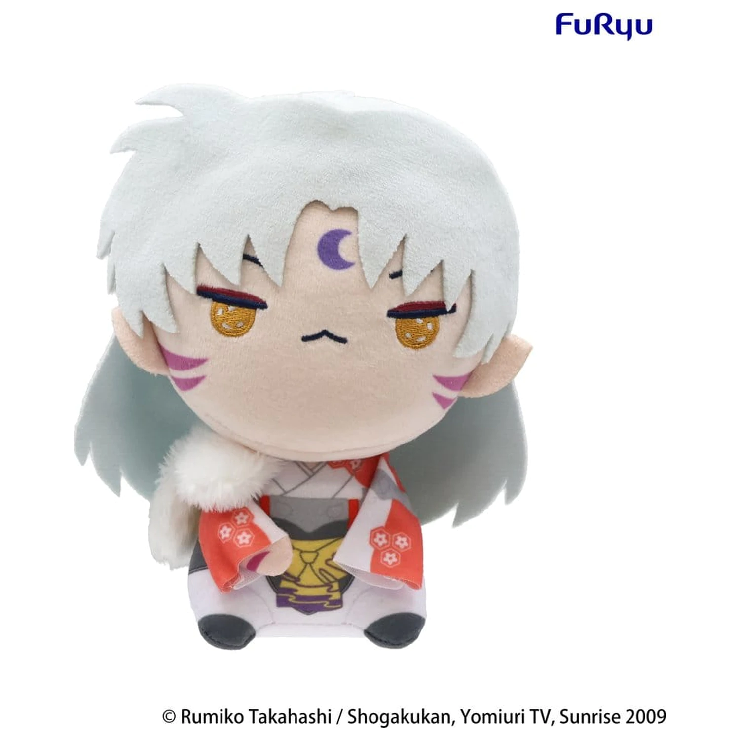Inuyasha Mochipico Plišasta figura Sesshomaru 14 cm fotografija izdelka