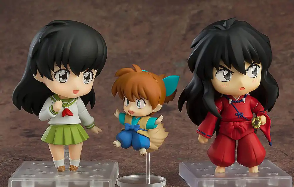 Inuyasha Nendoroid akcijska figura Inuyasha: New Moon Ver. & Shippo 10 cm fotografija izdelka