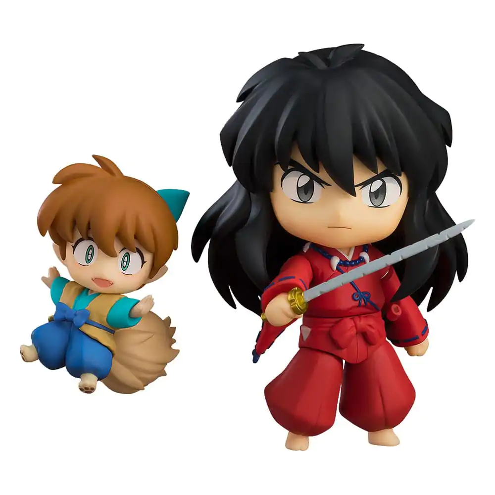 Inuyasha Nendoroid akcijska figura Inuyasha: New Moon Ver. & Shippo 10 cm fotografija izdelka