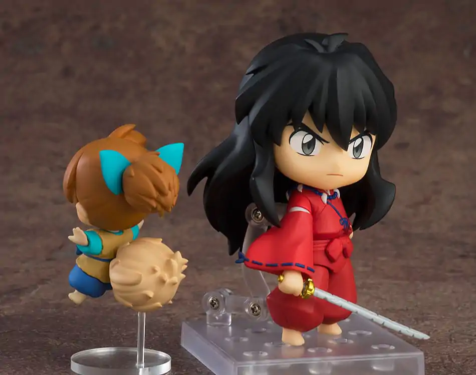 Inuyasha Nendoroid akcijska figura Inuyasha: New Moon Ver. & Shippo 10 cm fotografija izdelka