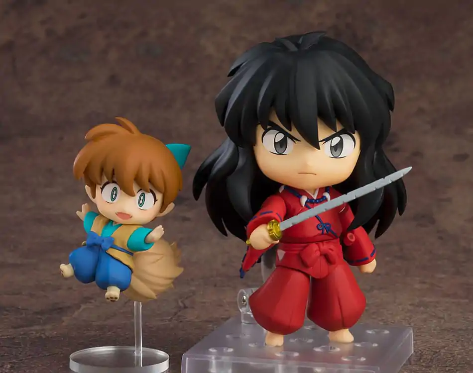 Inuyasha Nendoroid akcijska figura Inuyasha: New Moon Ver. & Shippo 10 cm fotografija izdelka