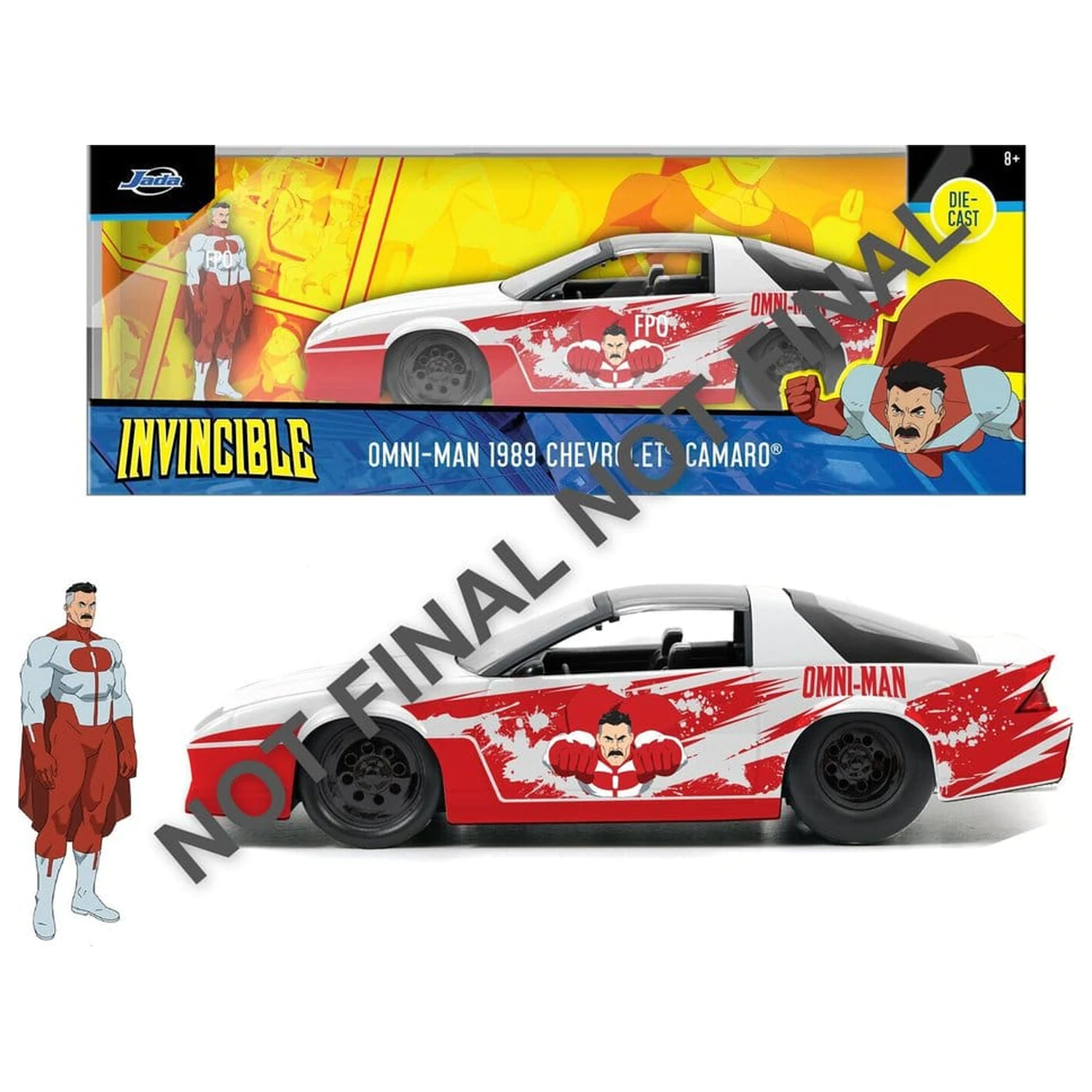 Invincible Diecast Model 1/24 Omni-Man 1985 Chevrolet fotografija izdelka