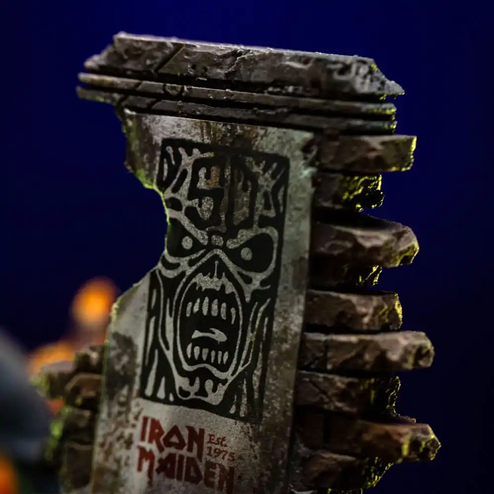 Iron Maiden Kip v umetniškem merilu 1/10 Eddie 50th Year Anniversary 22 cm fotografija izdelka