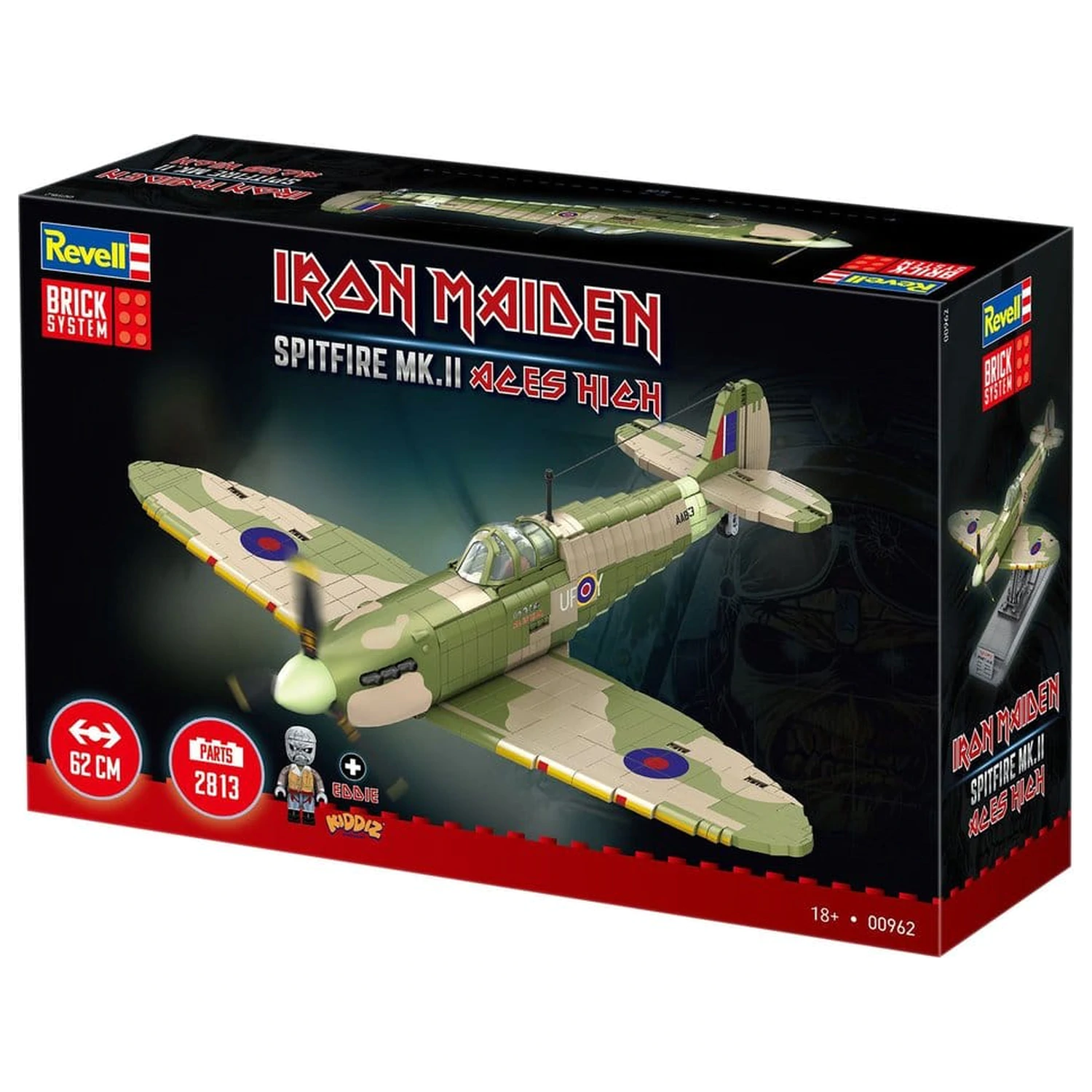 Iron Maiden Brick System komplet za sestavljanje Spitfire MK.II Aces High 58 cm fotografija izdelka