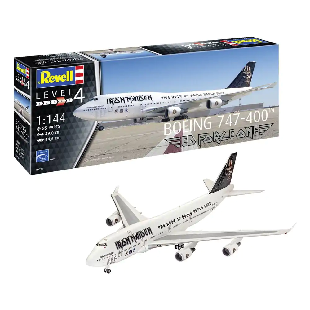 Iron Maiden Model Kit 1/144 Boeing 747-400 "Ed Force One" 49 cm fotografija izdelka