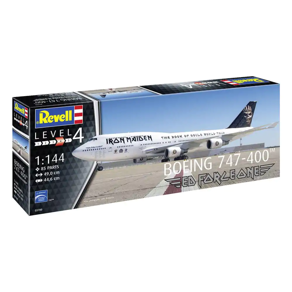 Iron Maiden Model Kit 1/144 Boeing 747-400 "Ed Force One" 49 cm fotografija izdelka