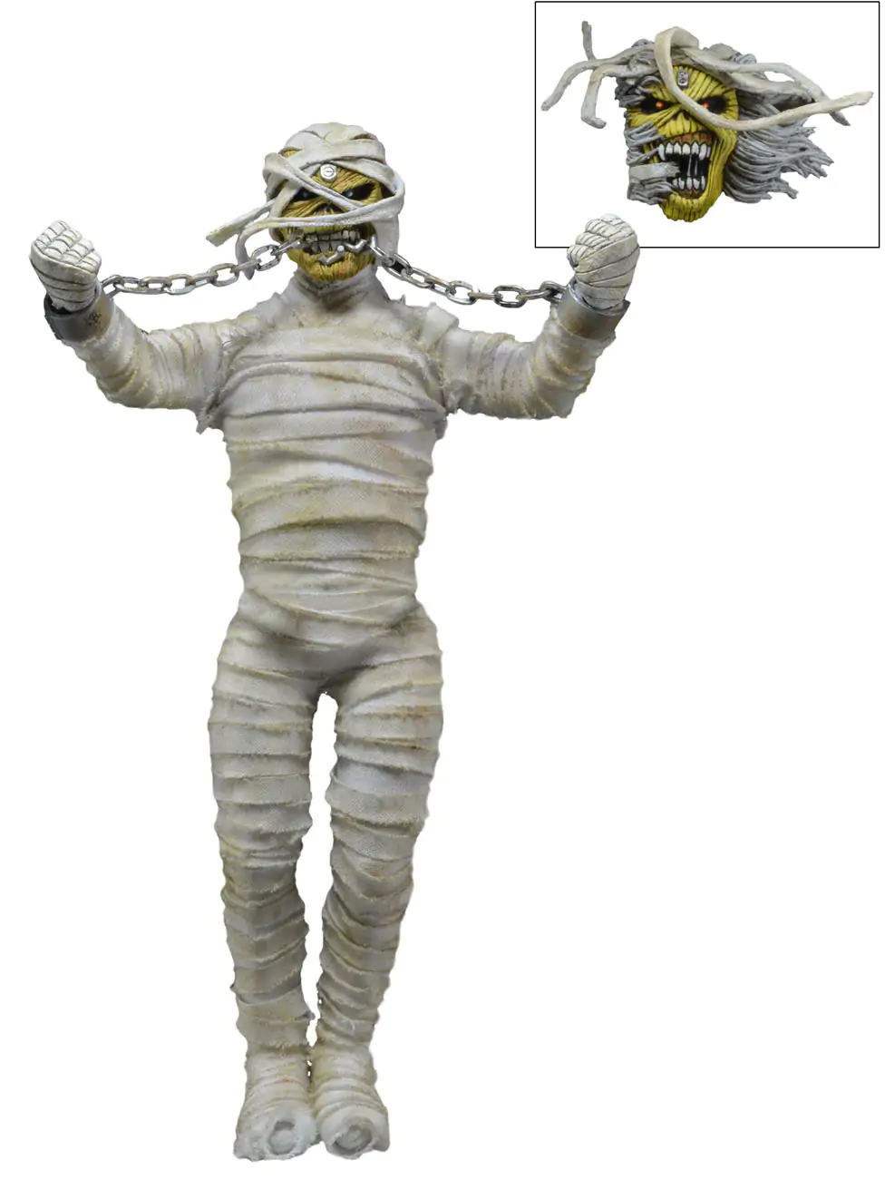 Iron Maiden Retro akcijska figura Mumija Eddie 20 cm fotografija izdelka