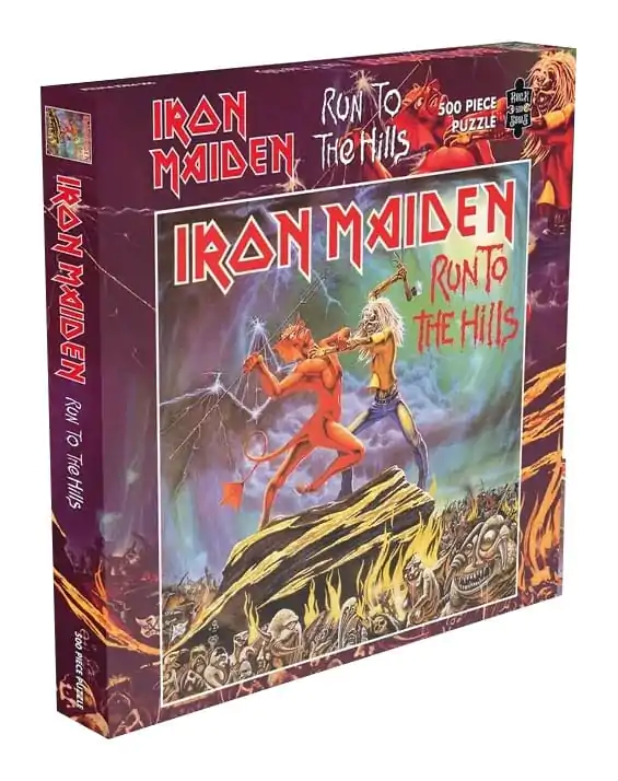 Iron Maiden: Run to the Hills Sestavljanka (500 kosov) fotografija izdelka
