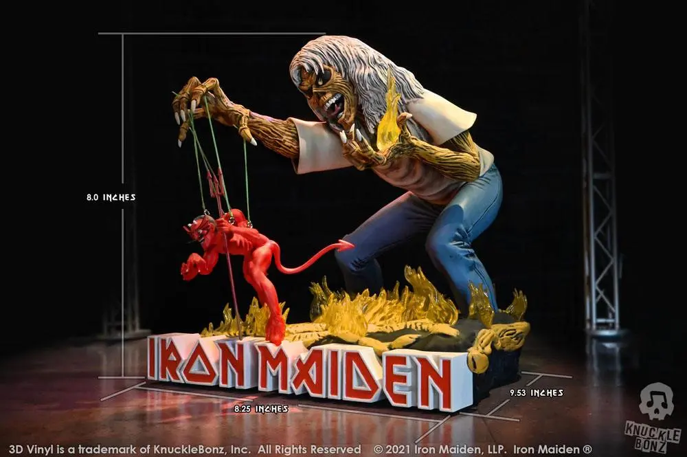 Iron Maiden 3D Vinyl Kip The Number of the Beast 20 x 21 x 24 cm fotografija izdelka