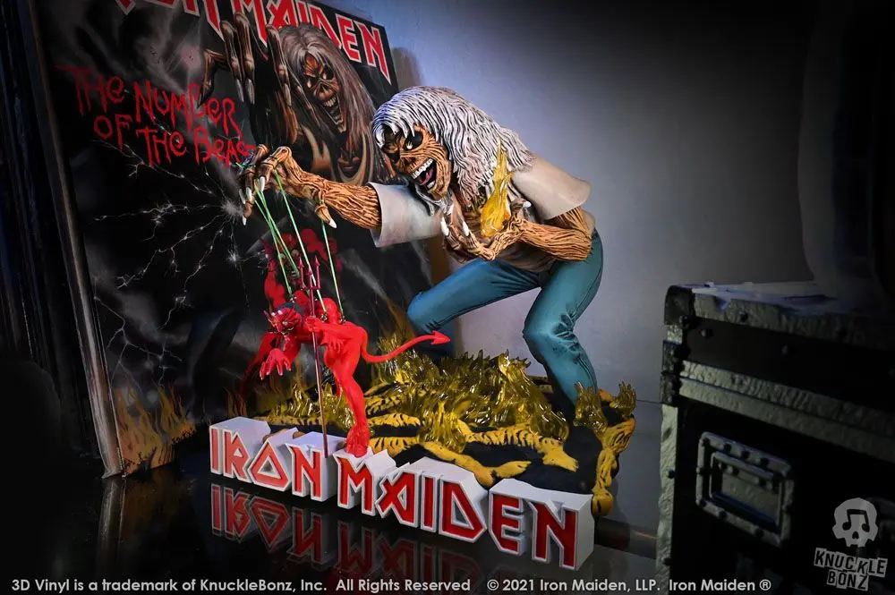 Iron Maiden 3D Vinyl Kip The Number of the Beast 20 x 21 x 24 cm fotografija izdelka
