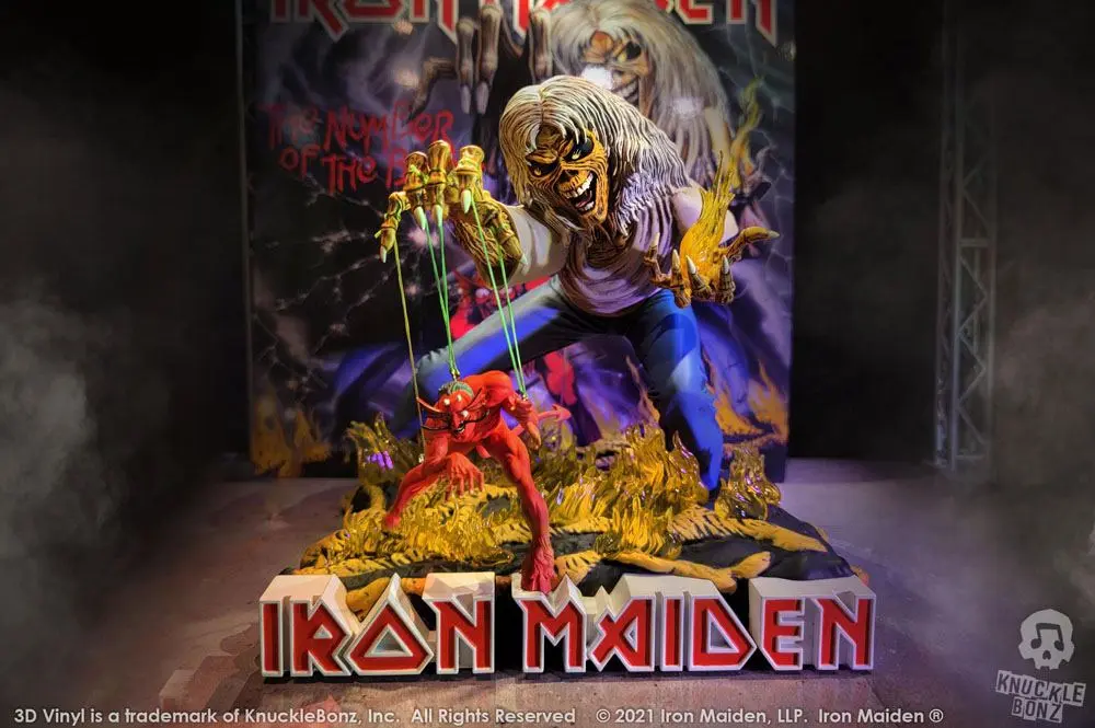 Iron Maiden 3D Vinyl Kip The Number of the Beast 20 x 21 x 24 cm fotografija izdelka