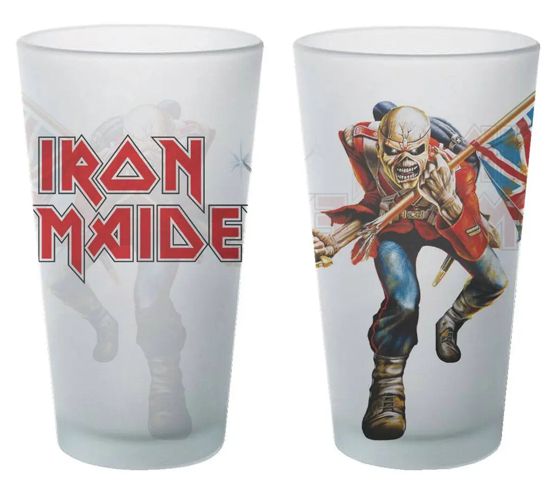 Iron Maiden kozarec za pivo The Trooper fotografija izdelka