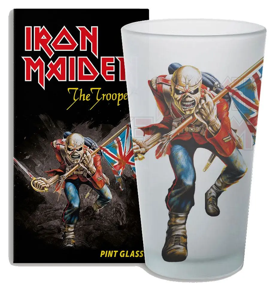 Iron Maiden kozarec za pivo The Trooper fotografija izdelka