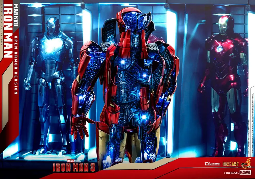 Iron Man 3 Diorama 1/6 Iron Man Mark VII (Open Armor Version) 32 cm fotografija izdelka