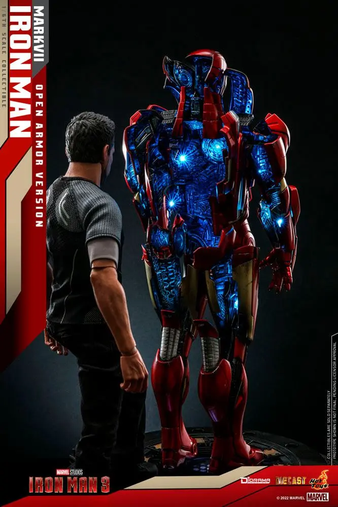 Iron Man 3 Diorama 1/6 Iron Man Mark VII (Open Armor Version) 32 cm fotografija izdelka