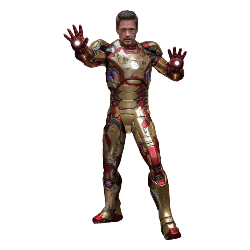 Iron Man 3 Movie Masterpiece Diecast Akcijska Figura 1/6 Iron Man Mark XLII (2.0) Deluxe 32 cm fotografija izdelka