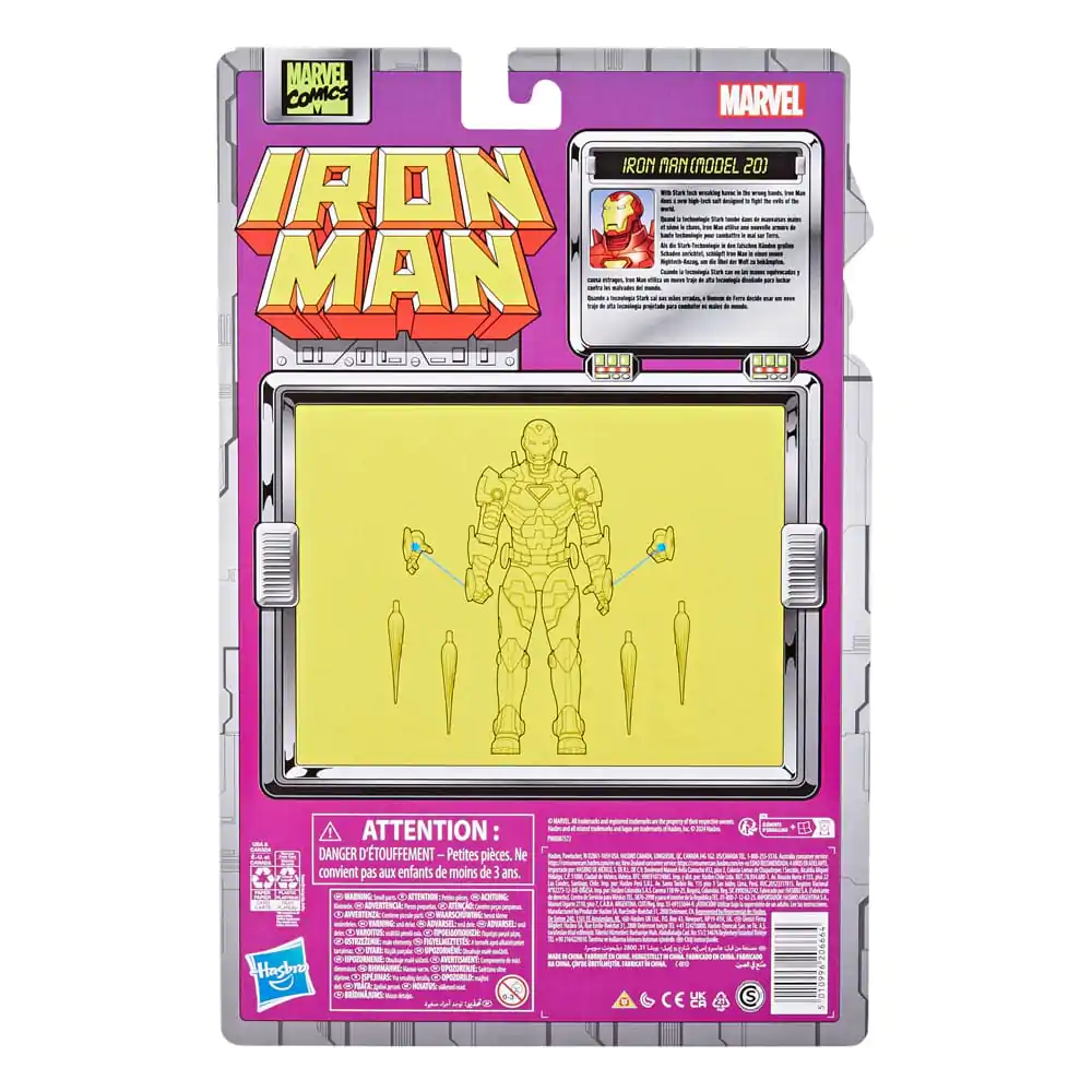 Akcijska figura Iron Man Marvel Legends Iron Man (Model 20) 15 cm fotografija izdelka