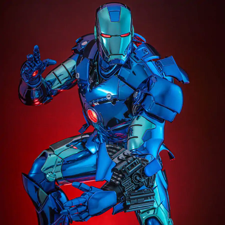 Iron Man Movie Masterpiece kovinska akcijska figura 1/6 Iron Man Mark III (Stealth Mode Ver.) 2.0 Hot Toys Exclusive 33 cm fotografija izdelka