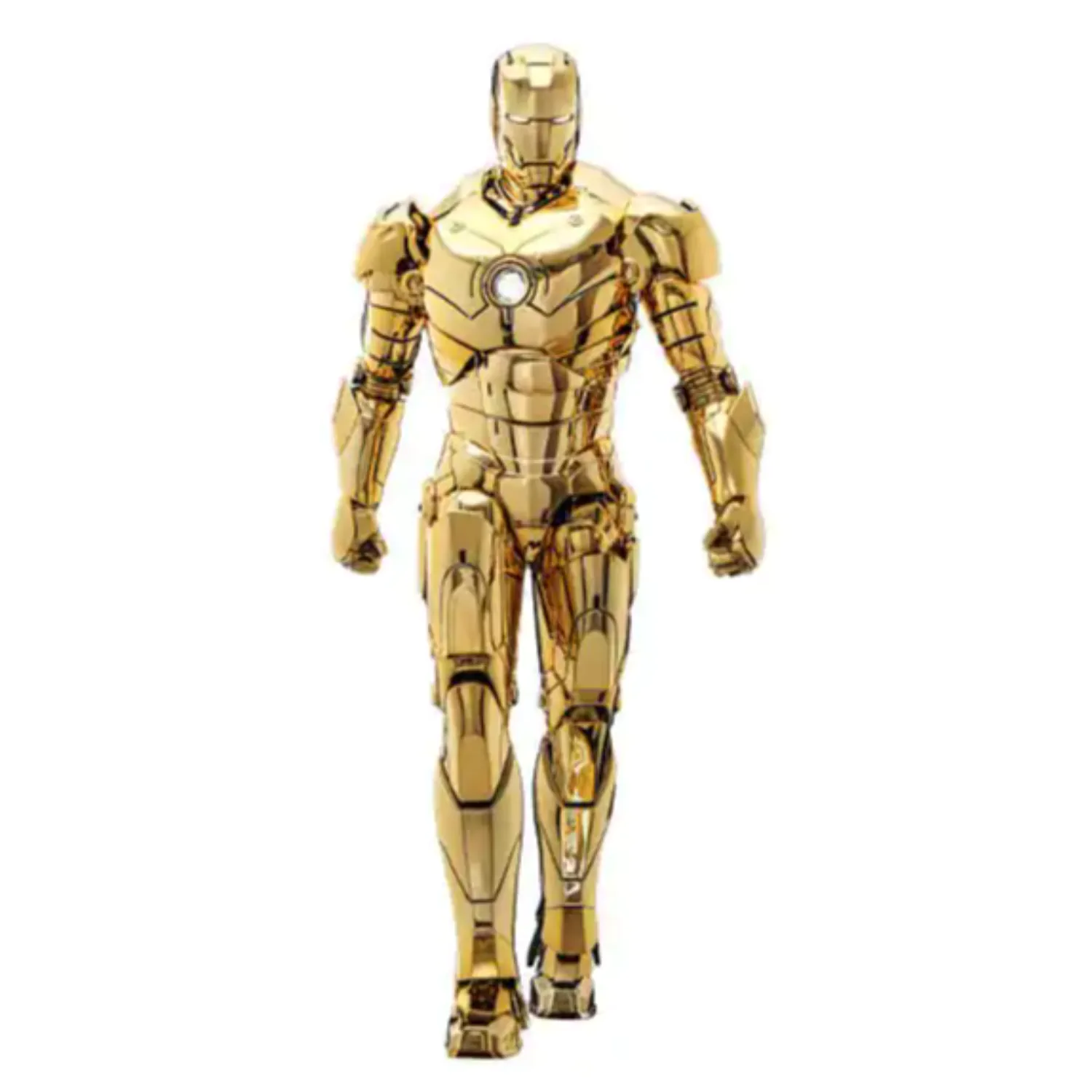 Iron Man Movie Masterpiece Diecast akcijska figura 1/6 Iron Man Mark III (Gold Color Version) Hot Toys Exclusive 33 cm fotografija izdelka