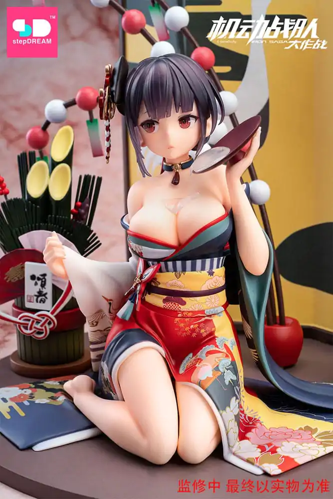 Iron Saga PVC Kip 1/6 Elaine New Year Ver. 27 cm fotografija izdelka