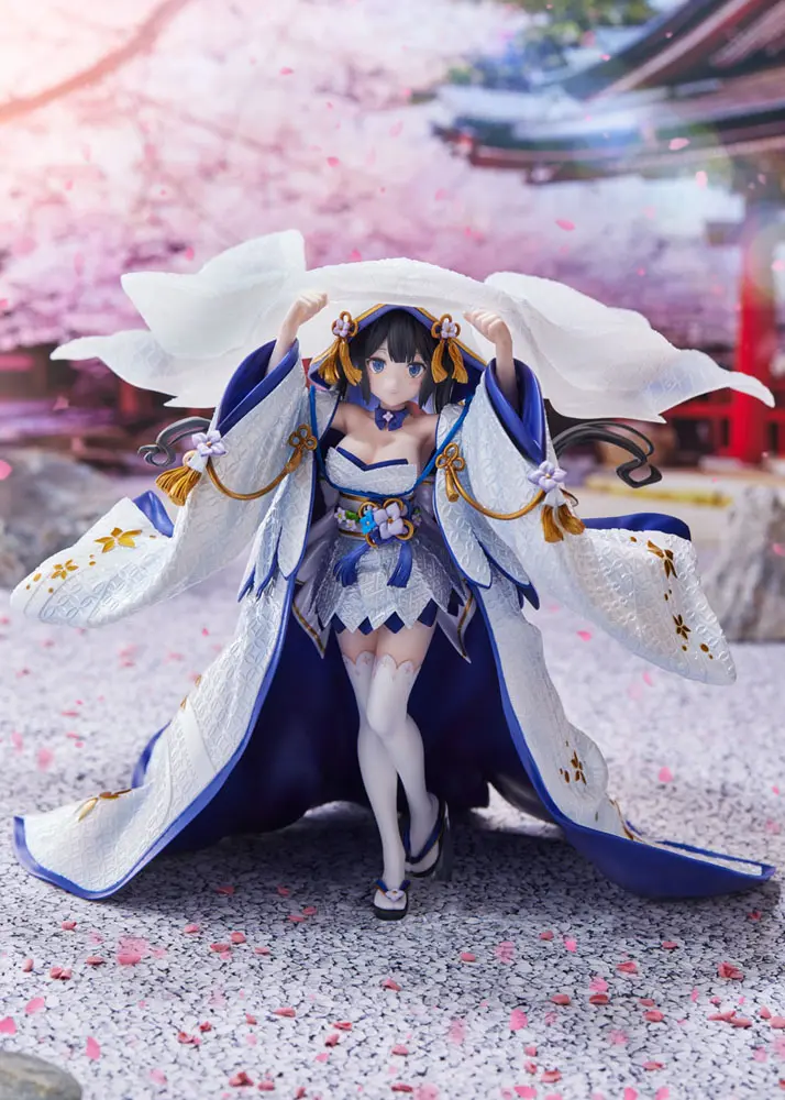 Is It Wrong to Try to Pick Up Girls in a Dungeon? PVC Kip 1/7 Hestia Shiromuku 28 cm fotografija izdelka