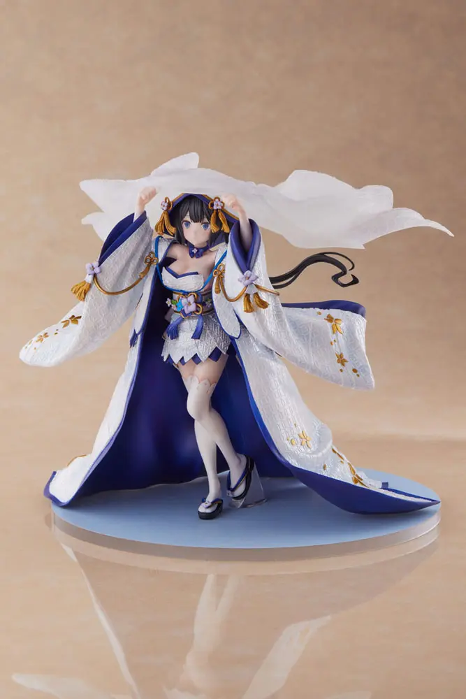 Is It Wrong to Try to Pick Up Girls in a Dungeon? PVC Kip 1/7 Hestia Shiromuku 28 cm fotografija izdelka