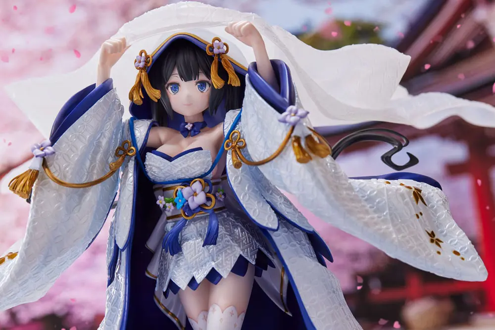 Is It Wrong to Try to Pick Up Girls in a Dungeon? PVC Kip 1/7 Hestia Shiromuku 28 cm fotografija izdelka