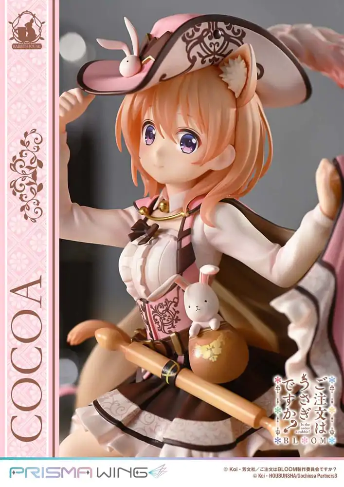 Is the Order a Rabbit? Bloom Prisma Wing PVC Kip 1/7 Cocoa 21 cm fotografija izdelka