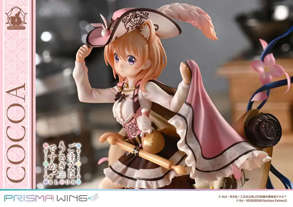 Is the Order a Rabbit? Bloom Prisma Wing PVC Kip 1/7 Cocoa 21 cm fotografija izdelka