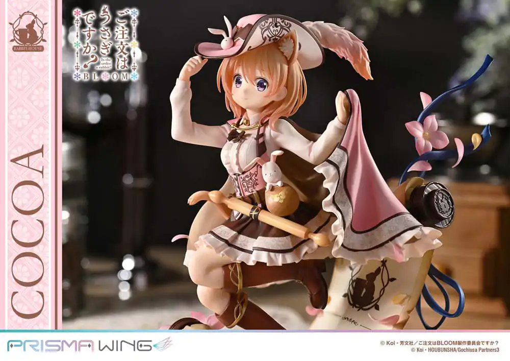 Is the Order a Rabbit? Bloom Prisma Wing PVC Kip 1/7 Cocoa 21 cm fotografija izdelka