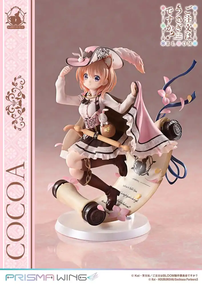Is the Order a Rabbit? Bloom Prisma Wing PVC Kip 1/7 Cocoa 21 cm fotografija izdelka